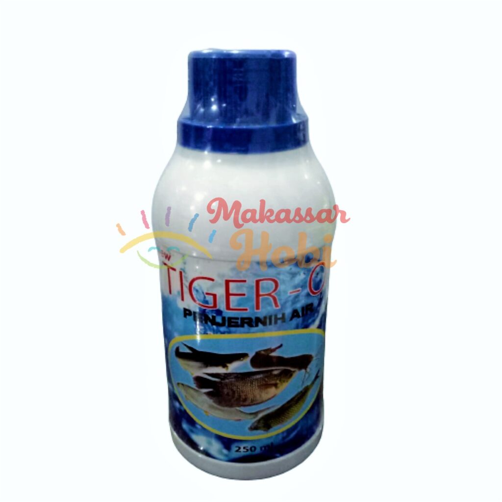 Jual Tiger O2 250ml Larutan Penjernih Air Kolam Ikan Lele Gurame Nila