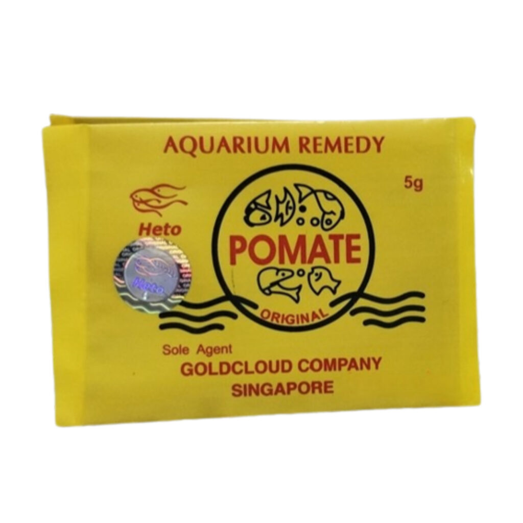 Jual POMATE Obat Jamur Ikan Hias Koi Arwana Maskoki Asli Original Ori