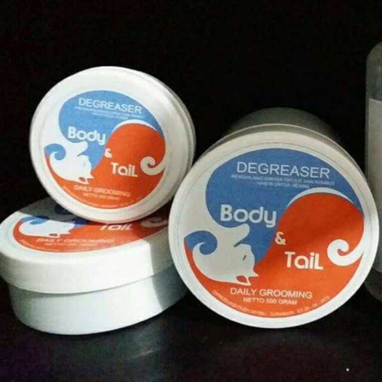 Jual Degreaser Kucing Body & And Tail 500g Daily Grooming Minyak Bulu