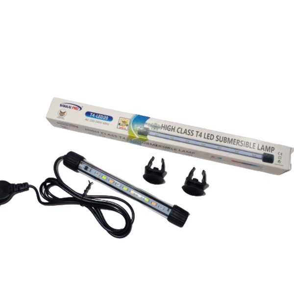 Jual Lampu Celup 3 Warna 20cm Sakkai Pro SP 20 cm LED T4 Aquarium