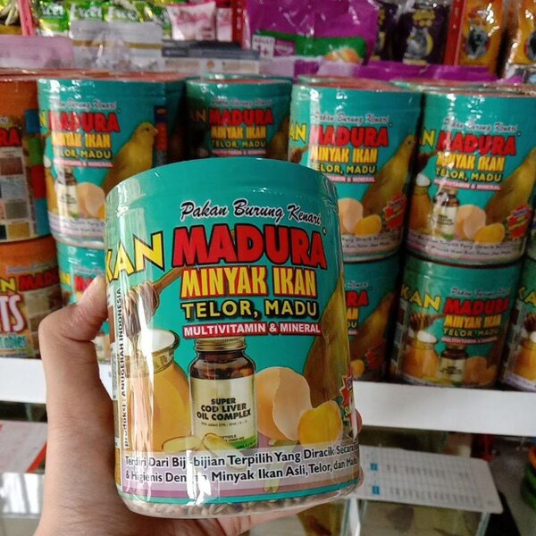 Jual Pakan Makanan Burung Kenari Racikan Madura Madu