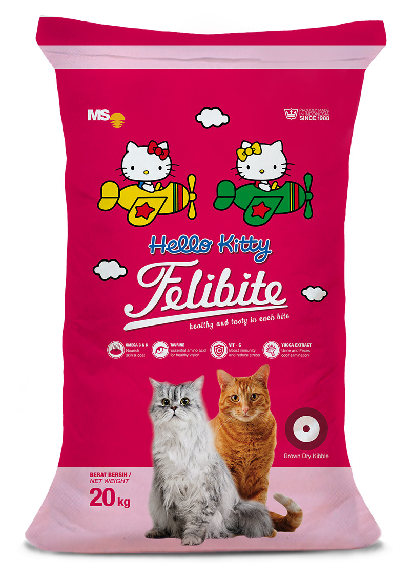 felibite dry food hello kitty