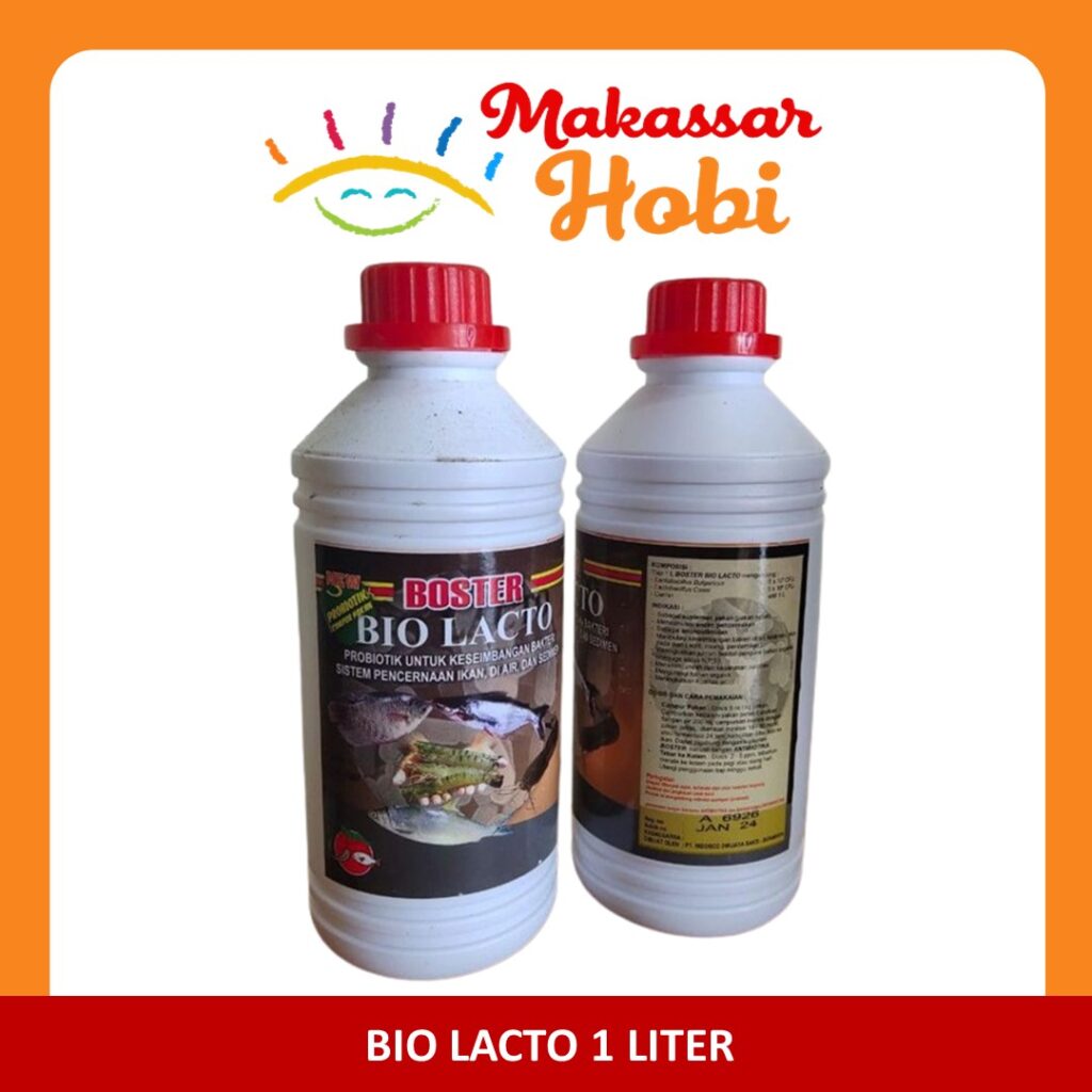Jual Boster Bio Lacto 1 L Lactobacillus Probiotik Bakteri Kolam Ikan